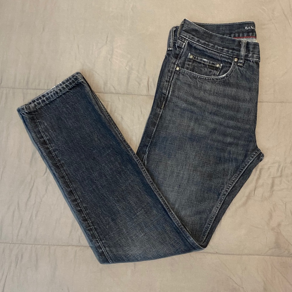 Men’s Banana Republic Slim Dark Blue Jeans 32x32